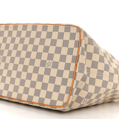 Louis Vuitton Damier Azur Saleya MM 4 of 20