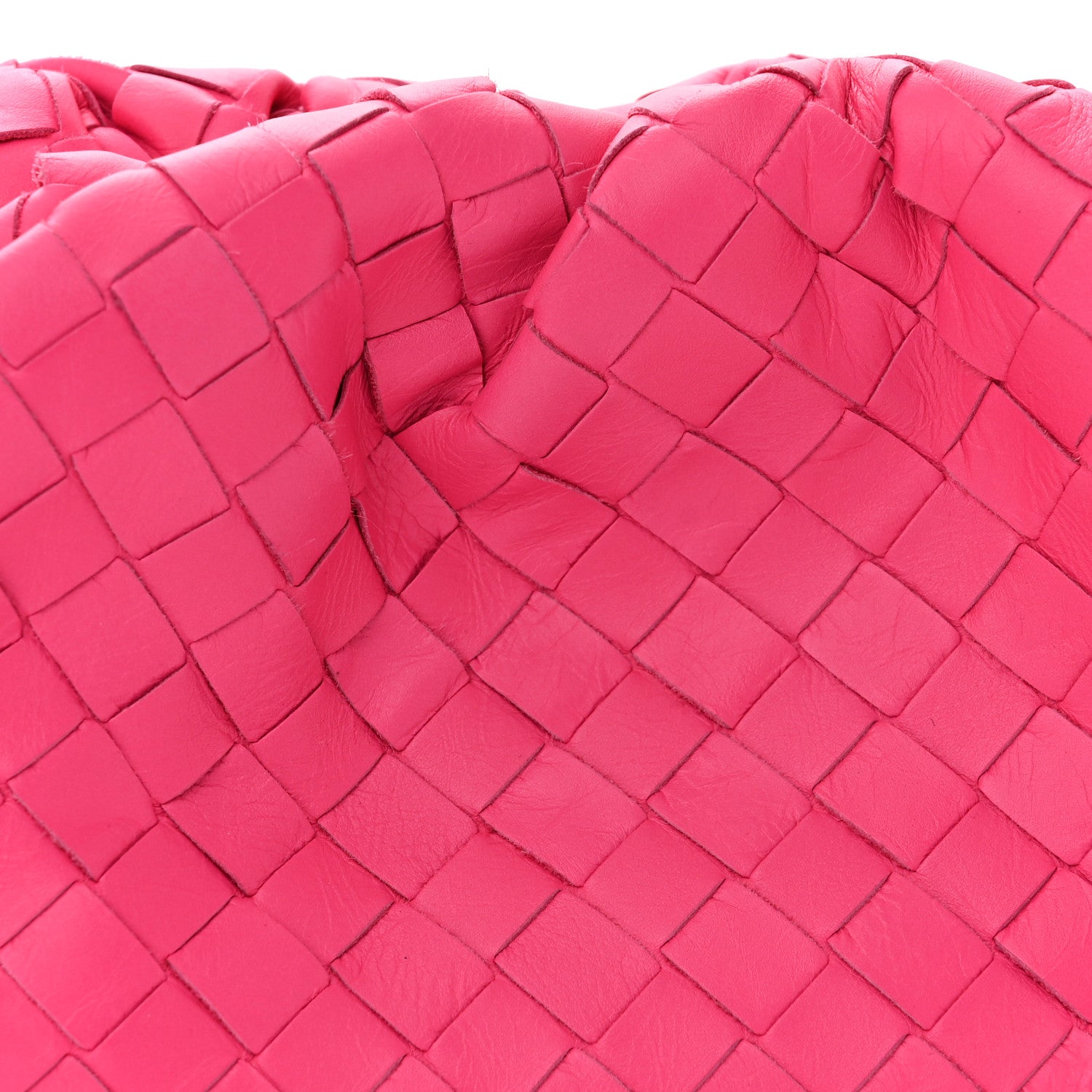 Bottega Veneta Nappa Intrecciato The Mini Pouch Rosa Shock 8 of 11