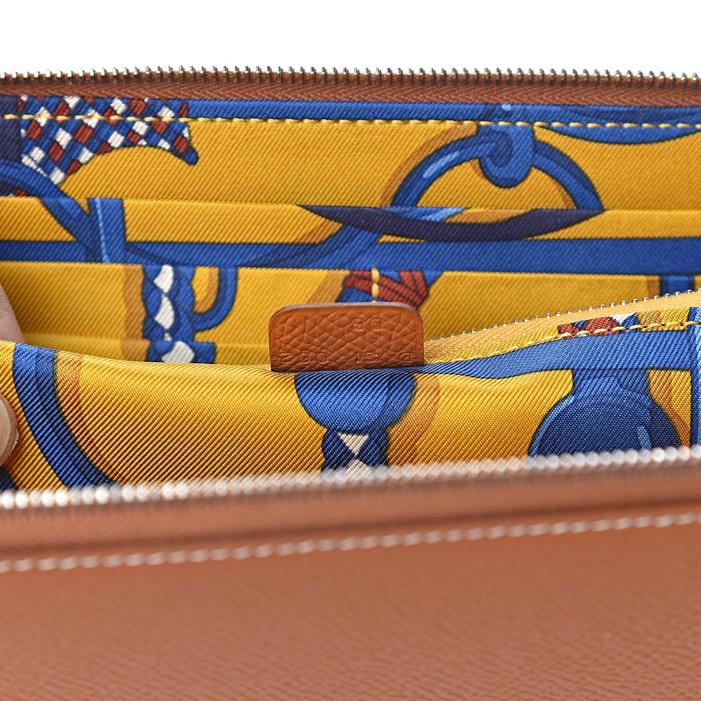 Epsom Silk'In Wallet Gold