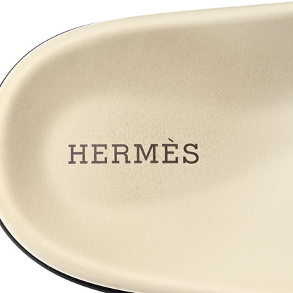 Hermes Nappa Extra Sandals 40 White 7 of 8
