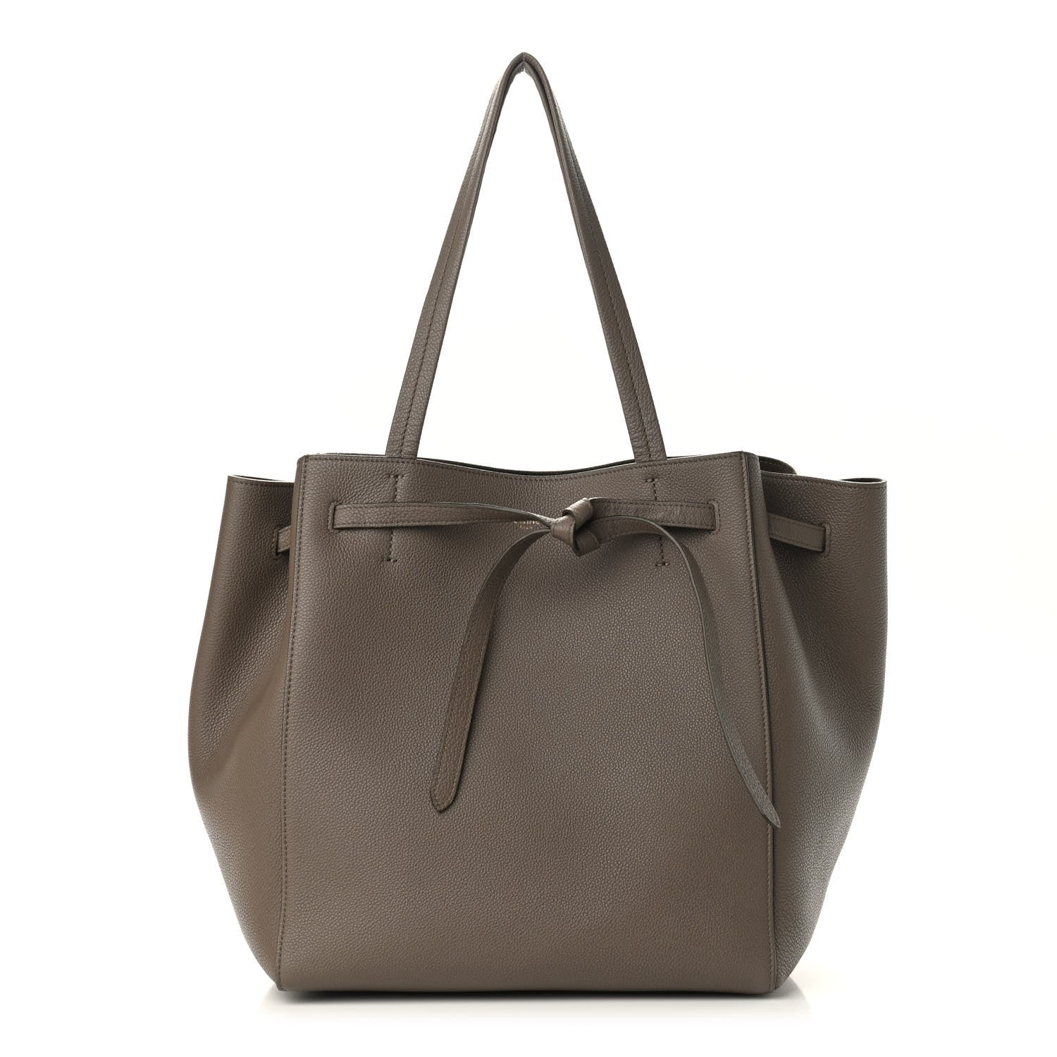 Celine Soft Grained Calfskin Small Belt Cabas Phantom Taupe 1 of 10