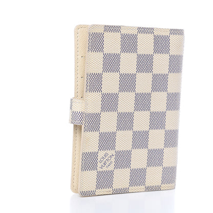 Louis Vuitton Damier Azur Small Ring Agenda Cover 3 of 7