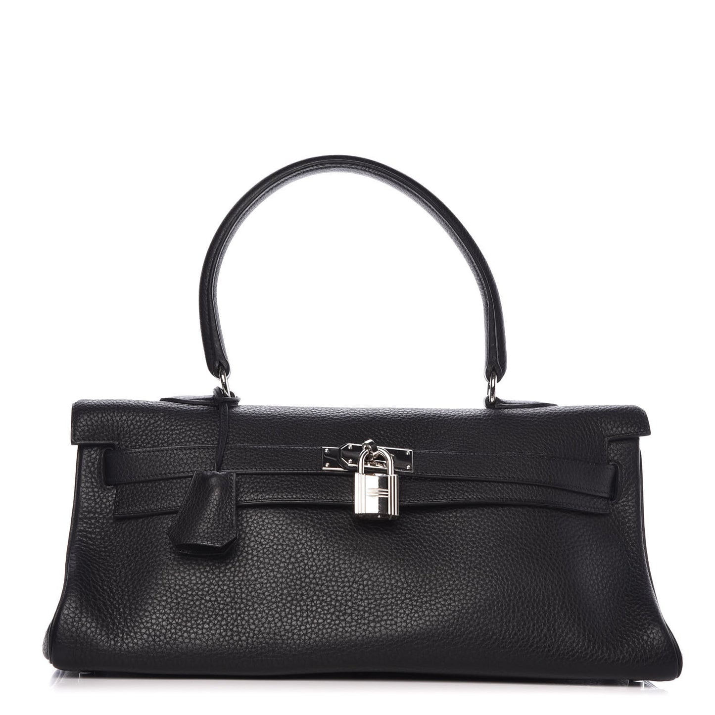 Taurillon Clemence Shoulder Kelly 40 Black