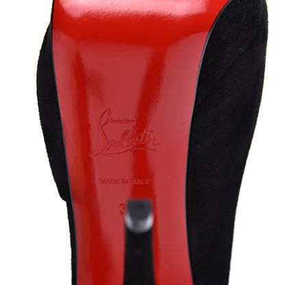 Christian Louboutin Veau Velours Verita 150 Booties 39 Black 9 of 9