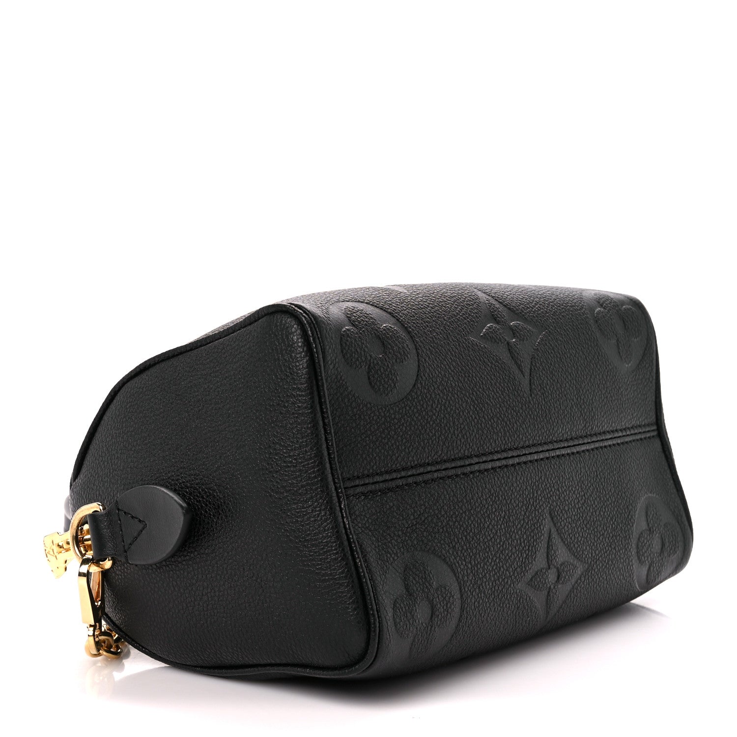 Louis Vuitton Empreinte Monogram Giant Speedy Bandouliere 20 Black 4 of 9