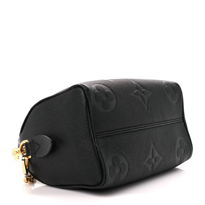 Louis Vuitton Empreinte Monogram Giant Speedy Bandouliere 20 Black 4 of 9