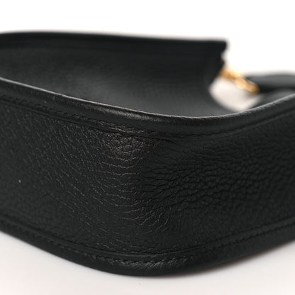 Hermes Taurillon Clemence Evelyne TPM Black 9 of 10