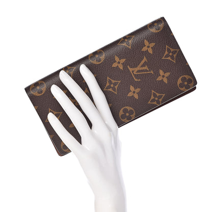 Louis Vuitton Monogram Brazza Wallet 2 of 7