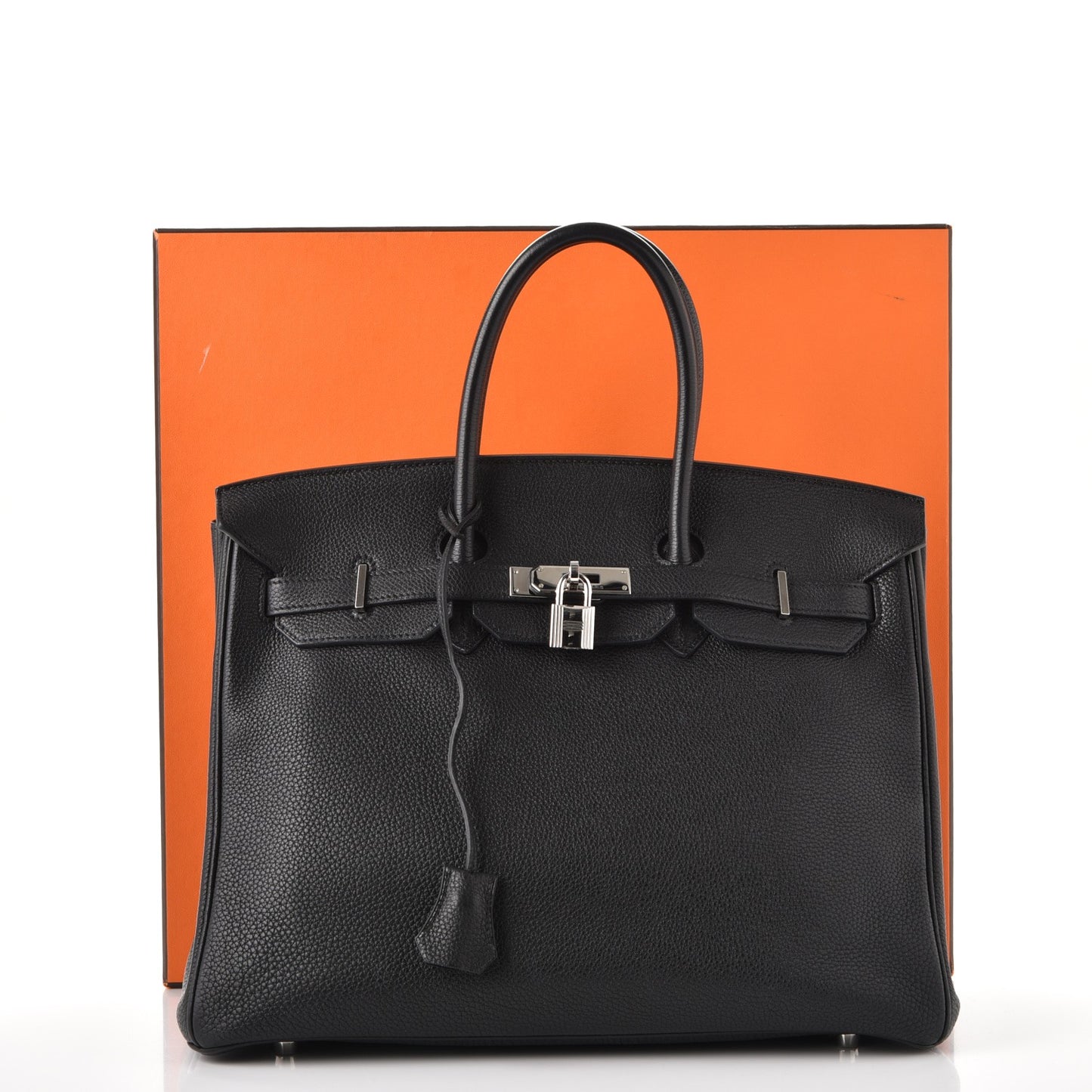 Taurillon Clemence Birkin 35 Black