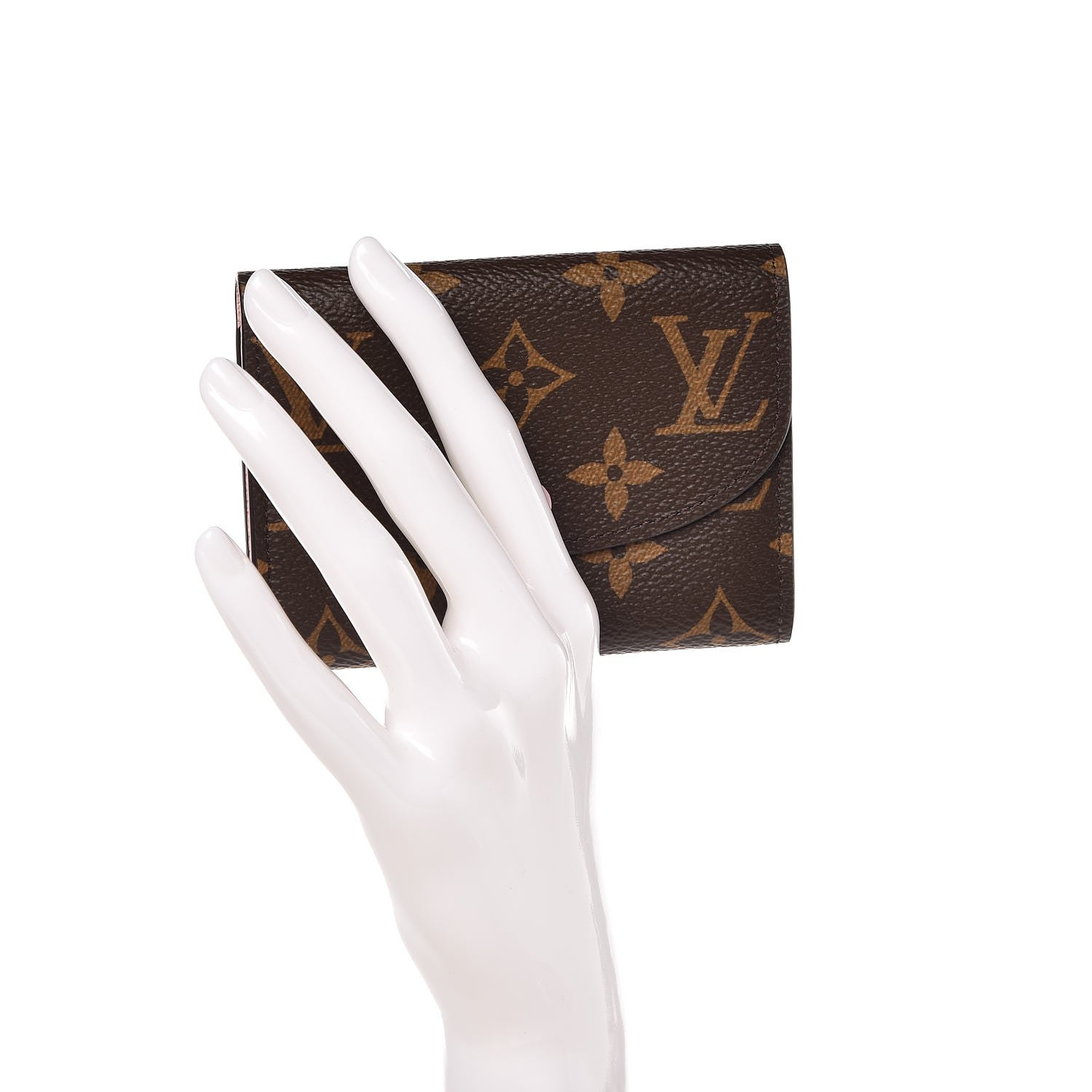 Louis Vuitton Monogram Rosalie Coin Purse Rose Ballerine 2 of 8