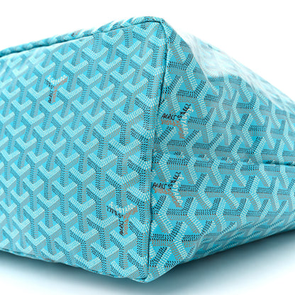 Goyard Goyardine Saint Louis GM Balise Beach Towel Set Turquoise 11 of 11