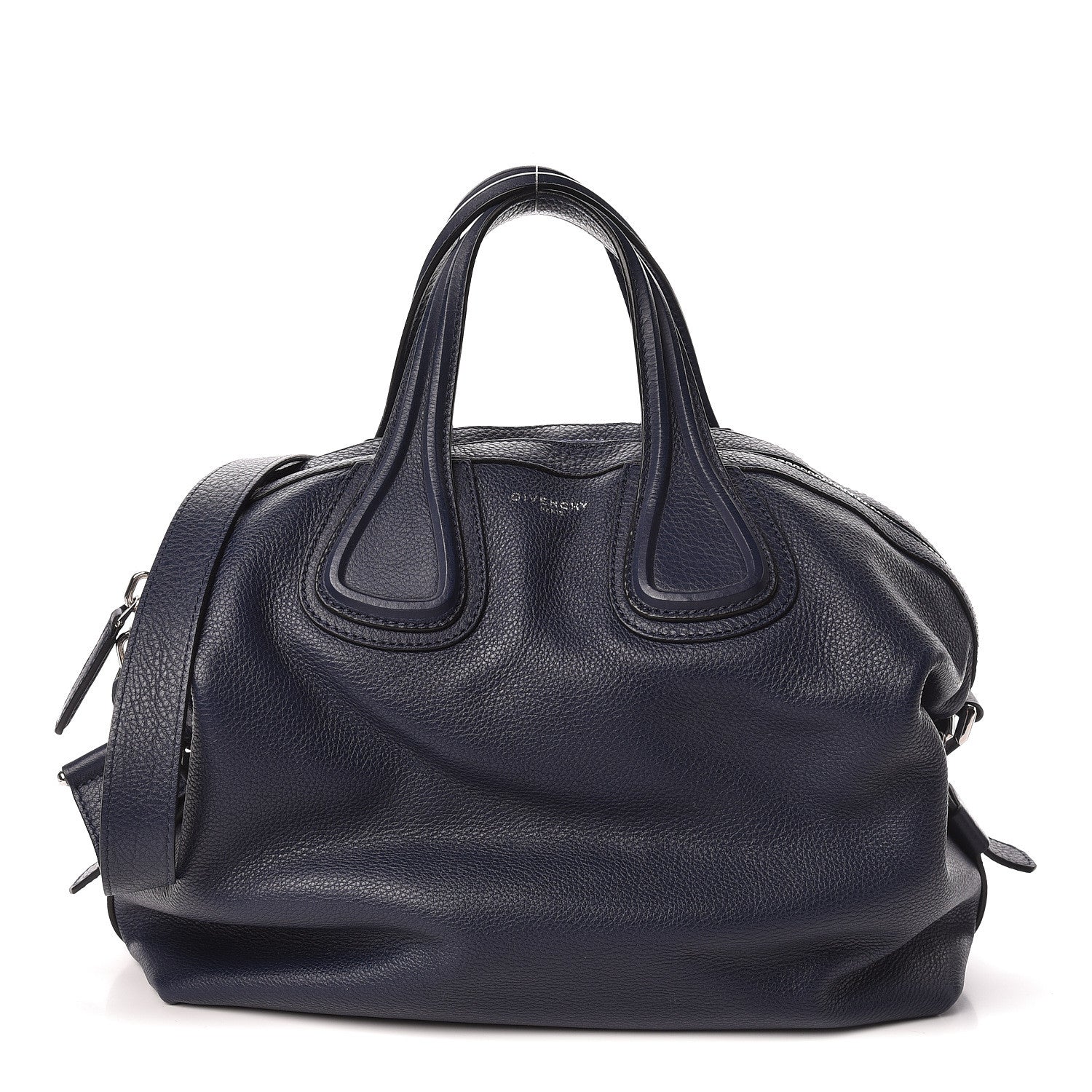 Givenchy Waxy Grained Calfskin Medium Nightingale Deep Blue 1 of 10