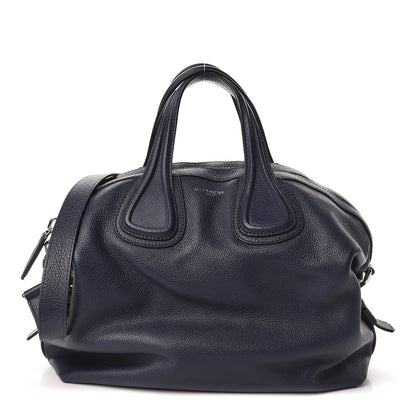 Givenchy Waxy Grained Calfskin Medium Nightingale Deep Blue 1 of 10