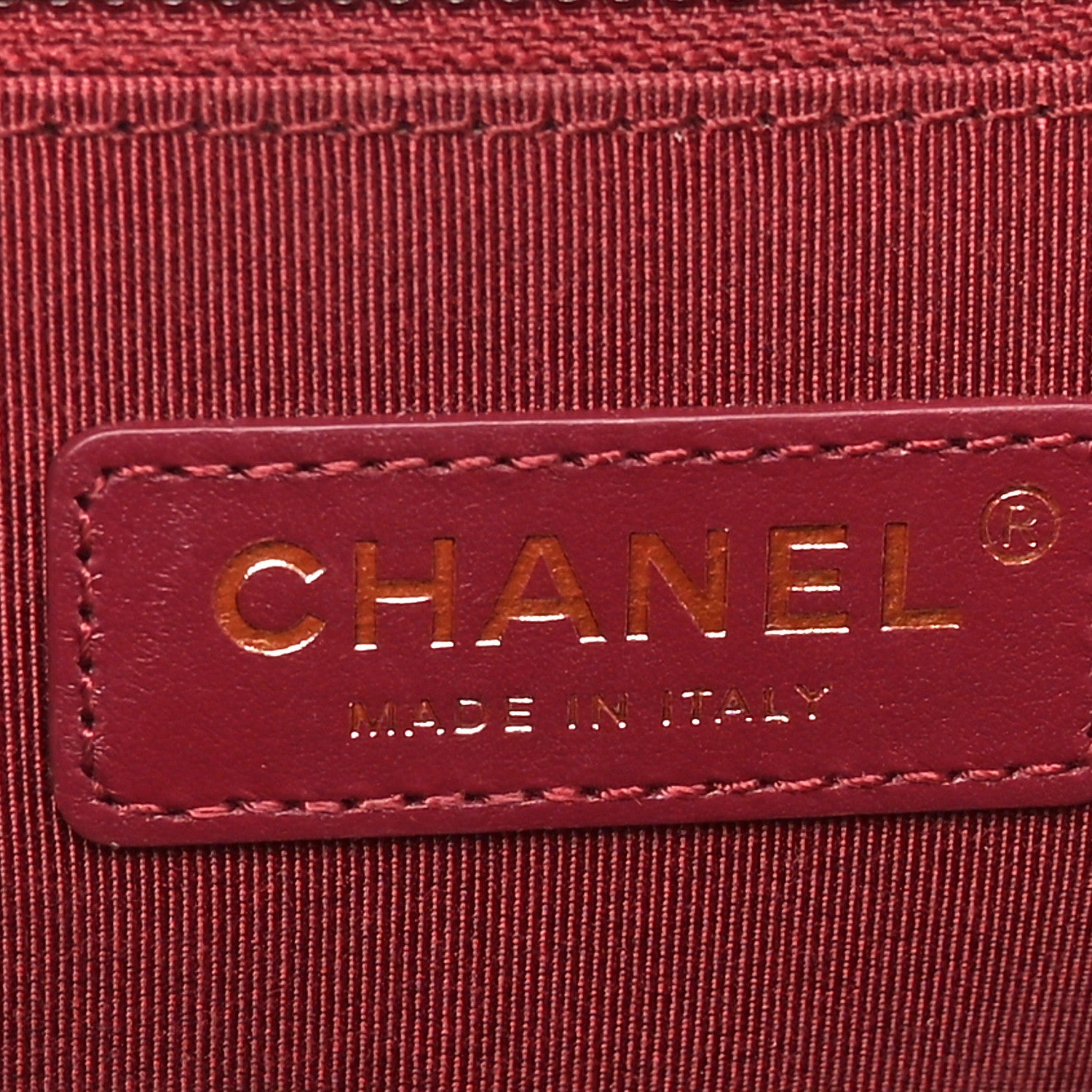 Chanel Caviar Quilted New Medium Boy Flap Burgundy 6 of 10