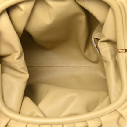 Bottega Veneta Smooth Butter Calf The Pouch Oversized Clutch Tapioca 5 of 10