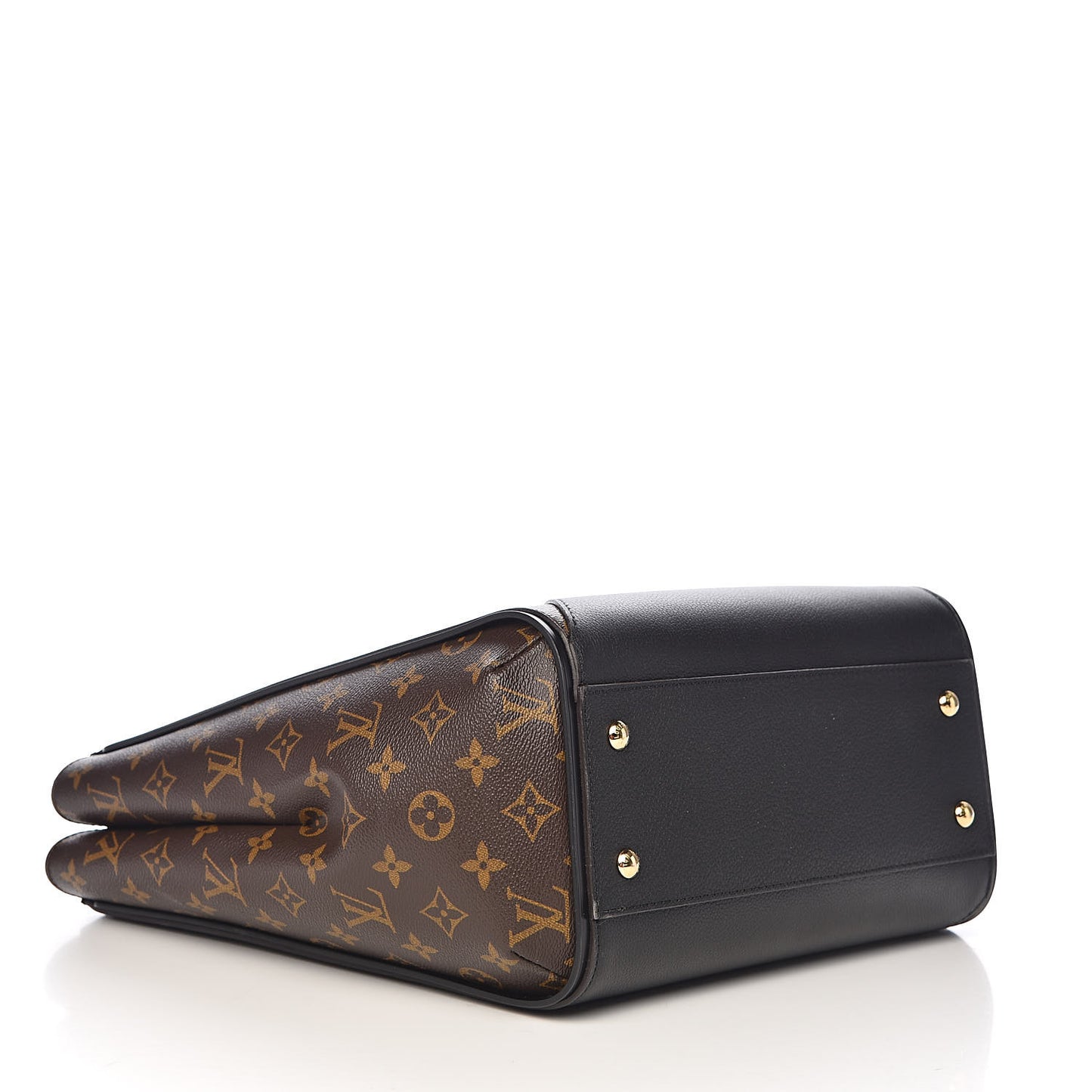Calfskin Monogram Kimono Tote Black