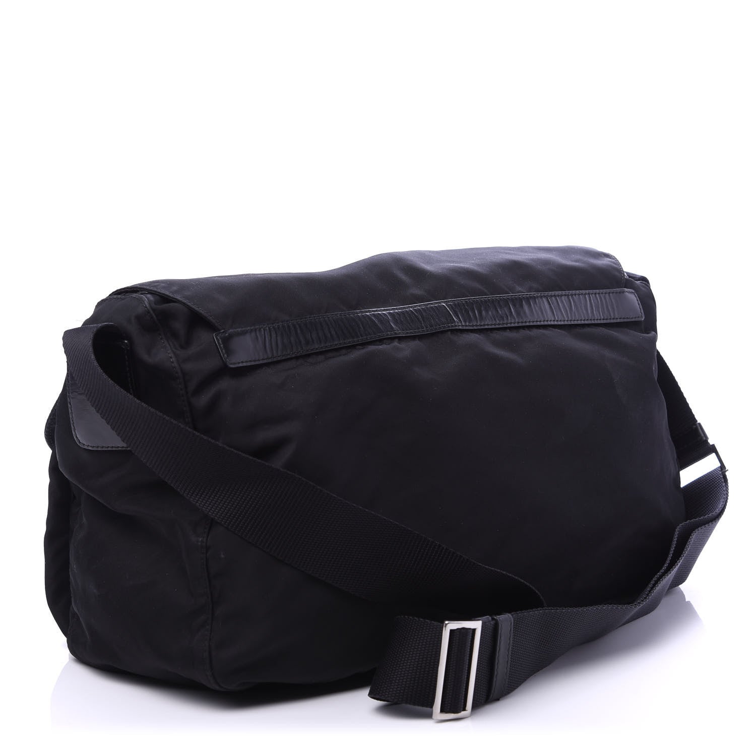 Prada Nylon Vela Sport Messenger Bag Black 3 of 10