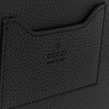 Gucci Calfskin Web Medium Business Case Black 9 of 12