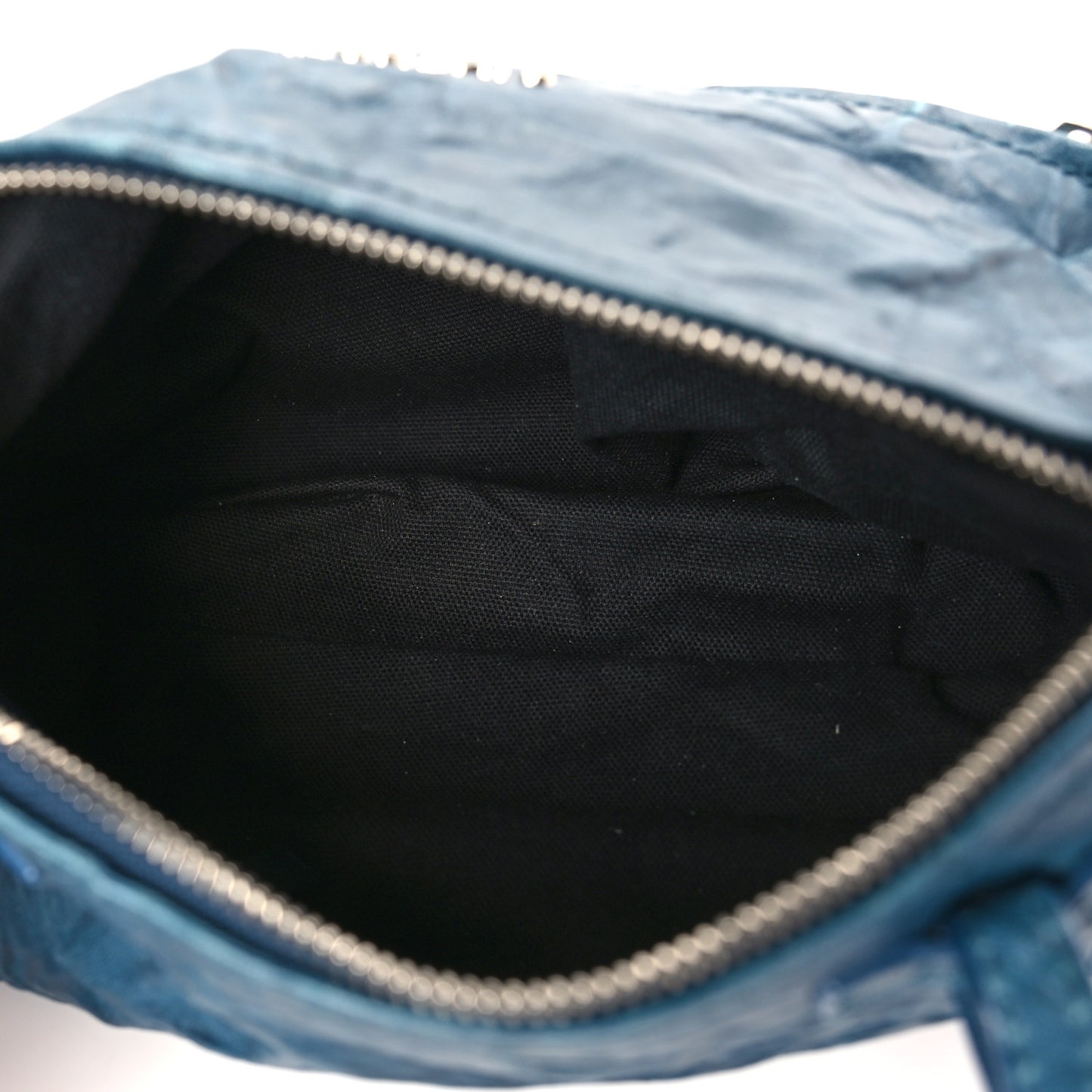 Tumbled Sheepskin Mini Pandora Peacock Blue