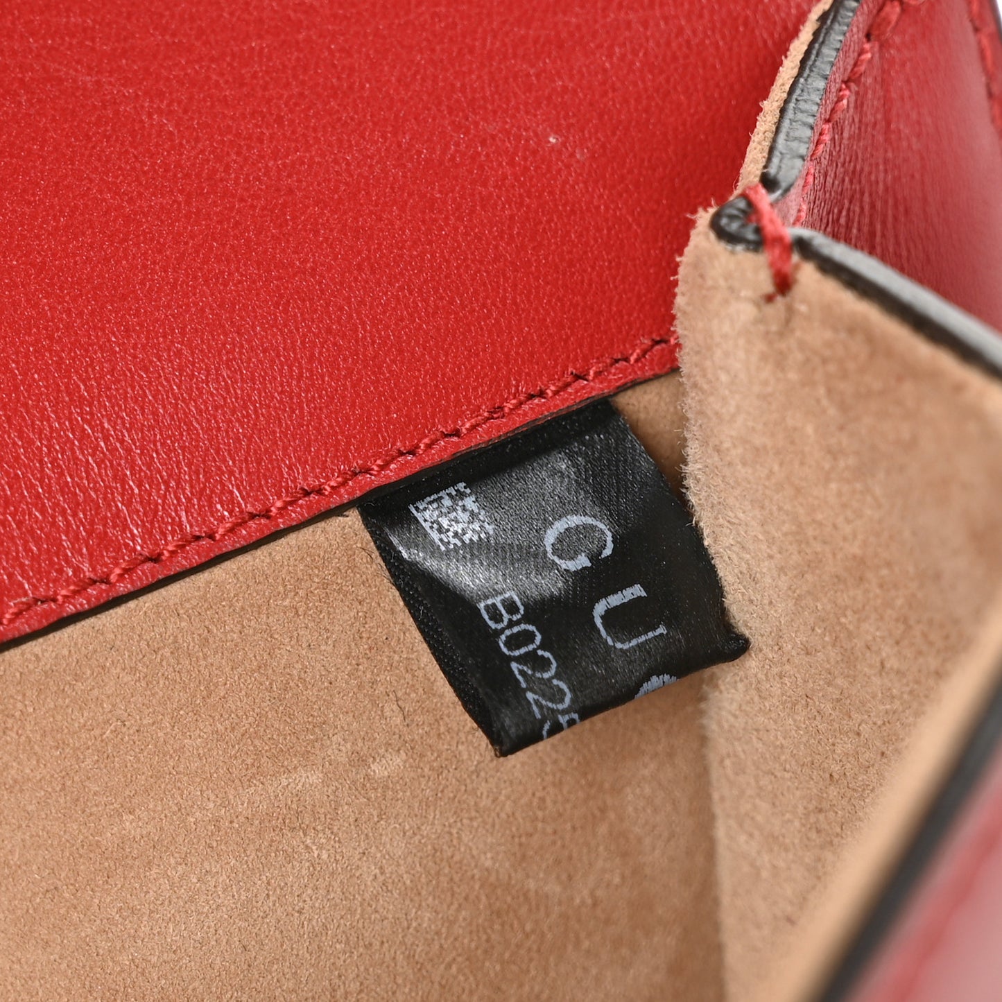 Calfskin Maxi Sylvie Clutch Red