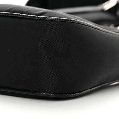 Prada Nylon Re-Edition 2005 Shoulder Bag Black 12 of 12