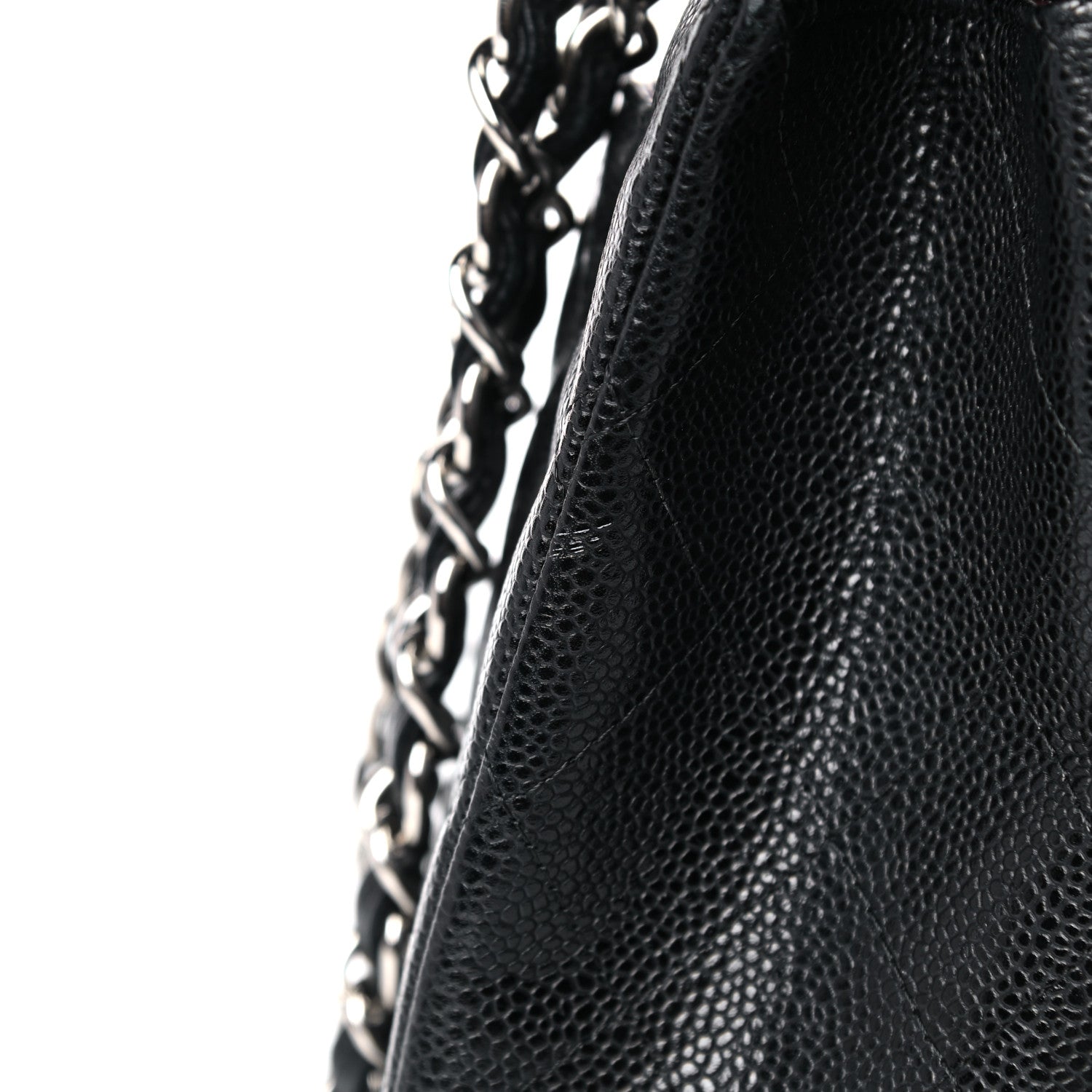Chanel Caviar Quilted Maxi Double Flap Black 19 of 21