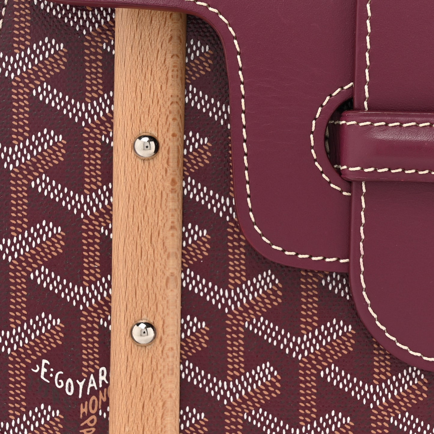 Goyardine Saigon PM Burgundy