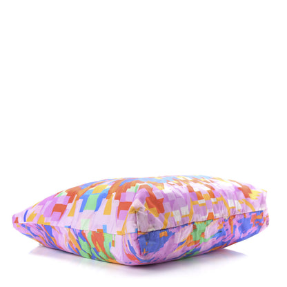 Chanel Nylon Printed CC Tote Multicolor 4 of 14