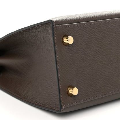 Hermes Epsom Kelly Sellier 25 Ecorce 9 of 13