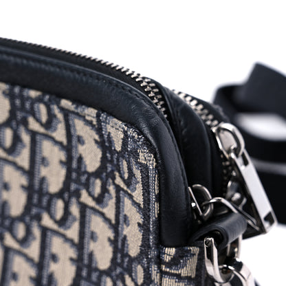 Christian Dior Oblique Pouch Navy Blue 15 of 17
