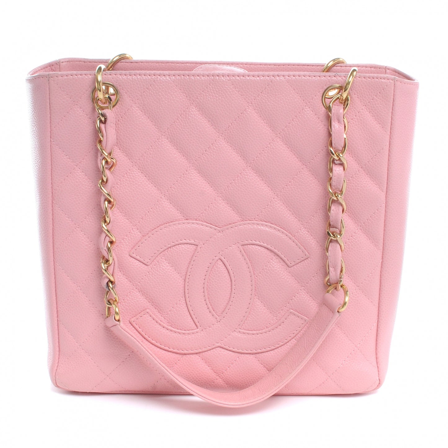 Caviar Petit Shopping Tote PST Pink