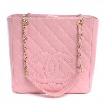 Chanel Caviar Petit Shopping Tote PST Pink 1 of 7