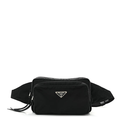 Prada Tessuto Nylon Belt Bag Black 1 of 12