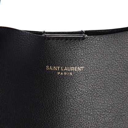 Saint Laurent Calfskin Toy Shopping Tote Black 9 of 15