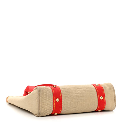 Louis Vuitton Toile Antigua Cabas MM Beige 4 of 12