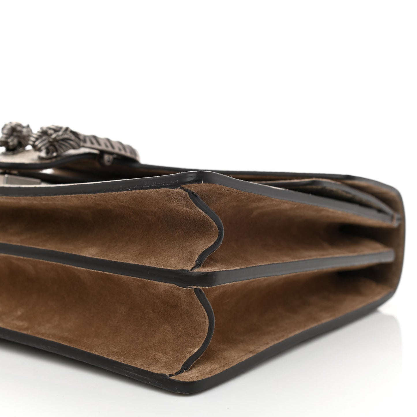 GG Supreme Monogram Medium Dionysus Shoulder Bag Taupe
