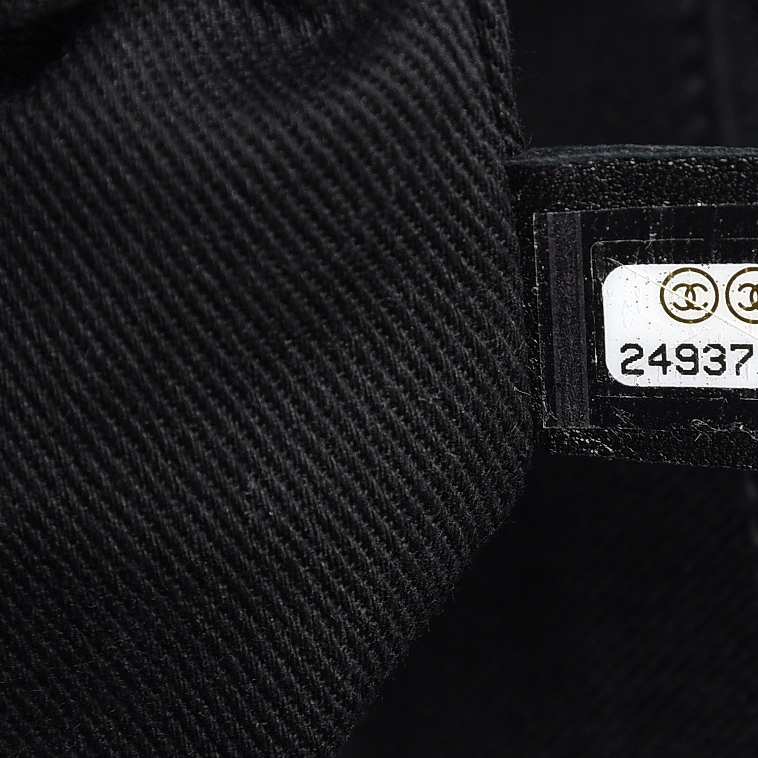 Chanel Canvas Large Deauville Tote Charcoal 8 of 8