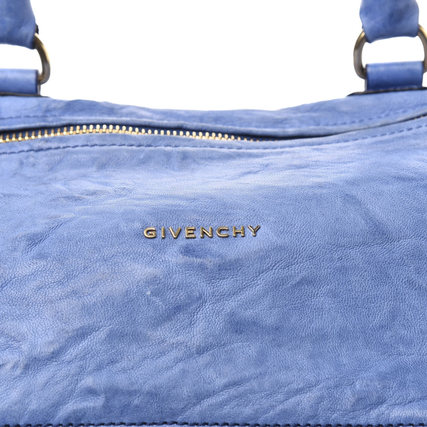 Givenchy Tumbled Sheepskin Medium Pandora Blue 11 of 11