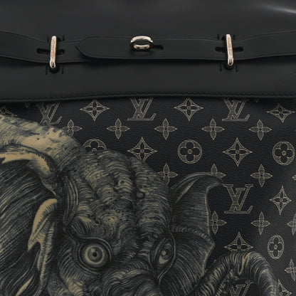 Louis Vuitton Savane Monogram Elephant Chapman Steamer Backpack Encre 8 of 10
