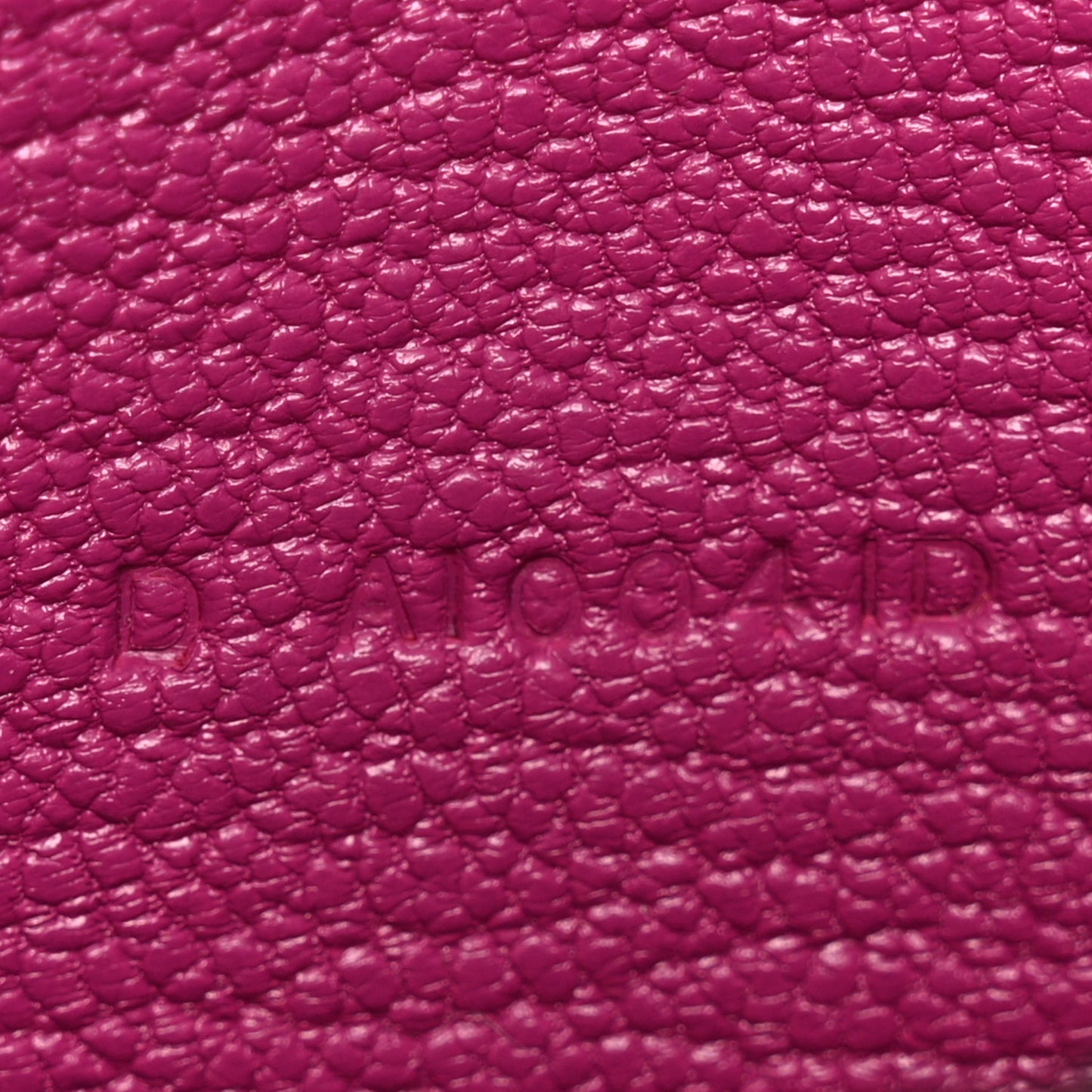 Chevre Mysore Mini Bearn Wallet Rose Pourpre