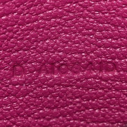 Hermes Chevre Mysore Mini Bearn Wallet Rose Pourpre 7 of 9