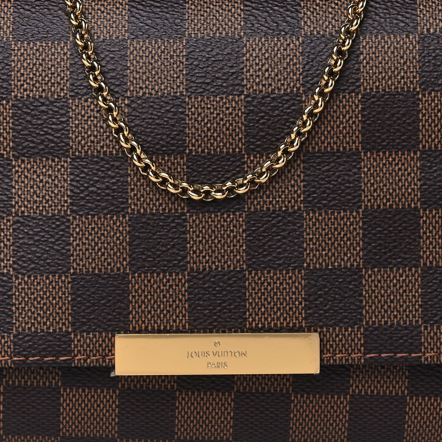 Louis Vuitton Damier Ebene Favorite MM 8 of 10