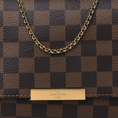 Louis Vuitton Damier Ebene Favorite MM 8 of 10