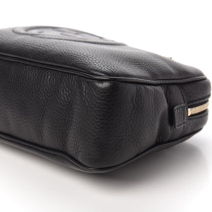 Gucci Pebbled Calfskin Small Soho Bowler Black 7 of 10