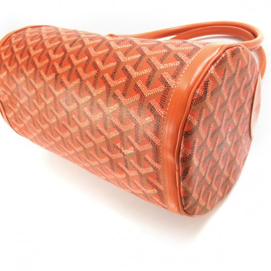Goyard Goyardine Amakios PM Bowler Tote Bag Orange 5 of 11