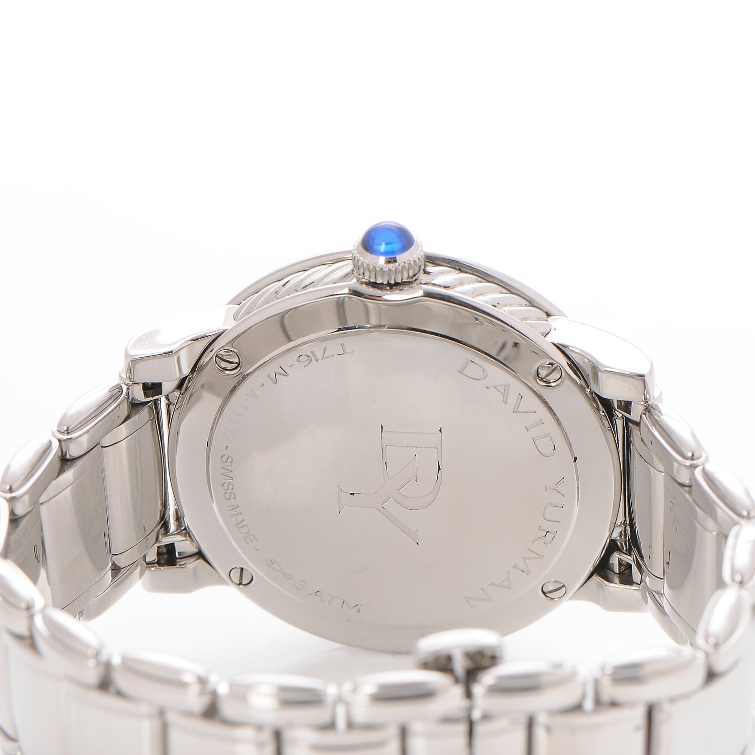 David Yurman Stainless Steel 38mm Classic Quartz Watch Grey 5 of 9