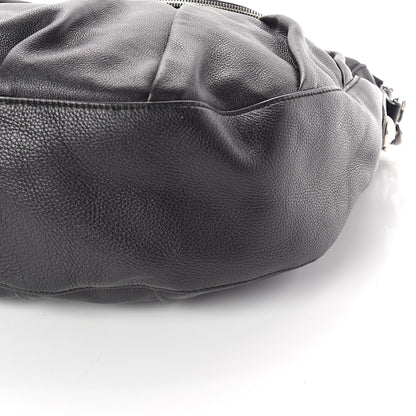 Gucci Pebbled Calfskin Medium Icon Bit Shoulder Bag Black 8 of 8