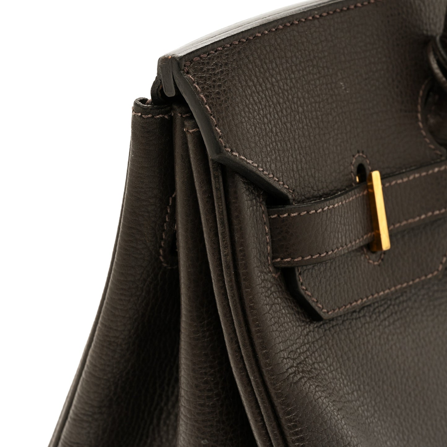 Togo Birkin 35 Chocolate