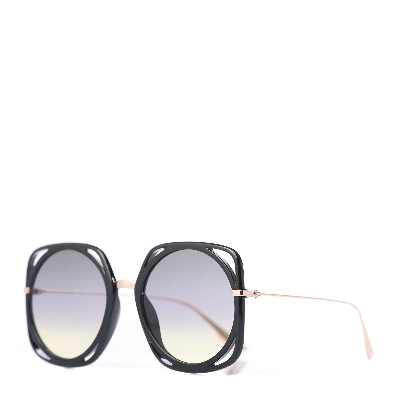 Christian Dior Square Directions Sunglasses Black 1 of 6