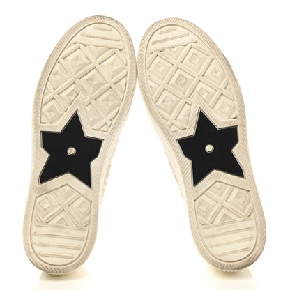 Christian Dior Canvas Oblique Walk'N'Dior Low Top Sneakers 39 Gold 5 of 8